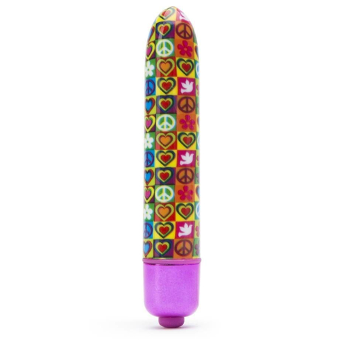 Вібратор Rocks Off RO-90mm Summer Of Love-Be My Bo-Ho - 2