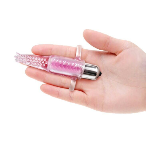 Вібратор для клітора на палець рожевий XESE Vibro Finger - 5