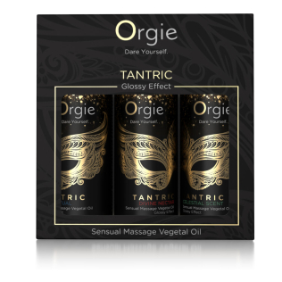 Набір масажних масел з ароматами-афродизіаками Orgie TANTRIC 3 штуки х 30 мл