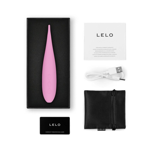 Кліторальний вібратор рожевого кольору Lelo DOT Travel - 2