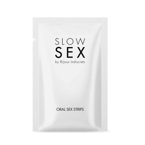 Полоски для орального секса Bijoux Indiscrets SLOW SEX Oral sex strips - 2