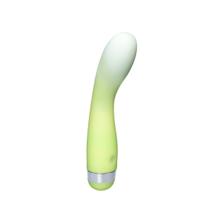 Вібратор із ультрагнучкою головкою для точки G зелений Every Night Toys