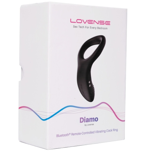 Смарт виброкольцо на член для продления полового акта Lovense Diamo Cock Ring - 3
