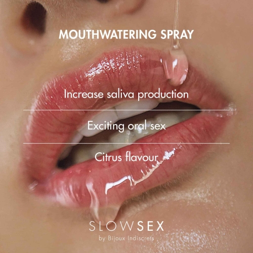 Спрей посилення слиновиділення для оральних ласк Bijoux Indiscrets SLOW SEX mouthwatering spray - 4