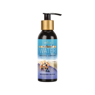 Смазка для орального секса со вкусом Черничного Маффина Sensuva Natural Water Based 125 мл