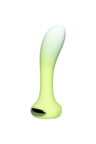 Вибратор для точки G или P с подсветкой зеленый градиент Odeco Every Night Toys - 2