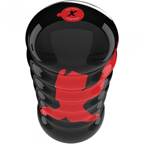 Мастурбатор у колбі вагина бежевого кольору Pipedream PDX Elite Air Tight Pussy Stroker - 2