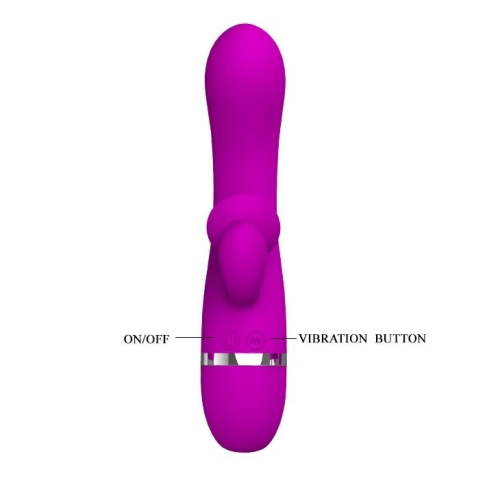 Вибратор для стимуляции точки G розовый Lybaile Pretty Love BERT - 5