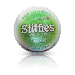 Возбуждающие леденцы для мужчин STIFFIES 10 штук