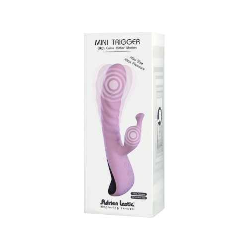 Вібратор-кролик зі стимуляцією клітора Adrien Lastic Mini Trigger - 6