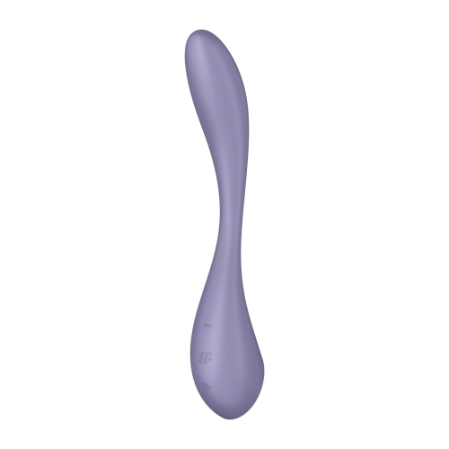 Смарт вібратор для точки G бузкового кольору Satisfyer Flex 5 Lilac - 2