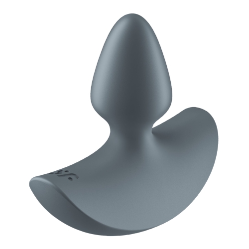 Анальна вібропробка для початківців сірого кольору Satisfyer Booty Absolute Beginners 1 - 2