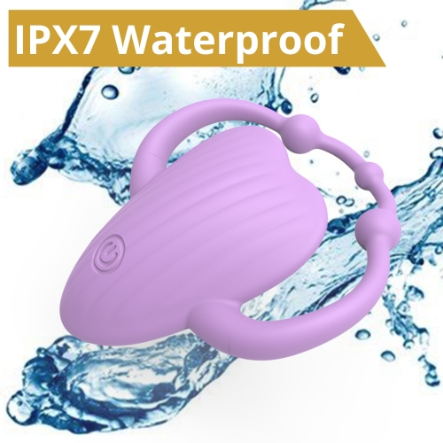 Смарт вібротрусики для клітора рожевого кольору Erospace Sweet Play Vibrating Massager APP Controlled A5 - 6