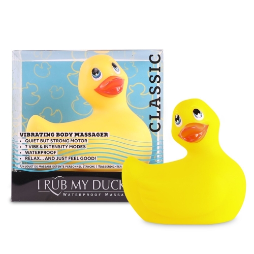 Вібратор-качечка для клітора водонепроникний I Rub My Duckie-Classic Yellow - 2
