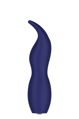 Трехточечный вибромассажер со стимуляцией точки G синий Dream toys EVOLUTION ATHOS - 2