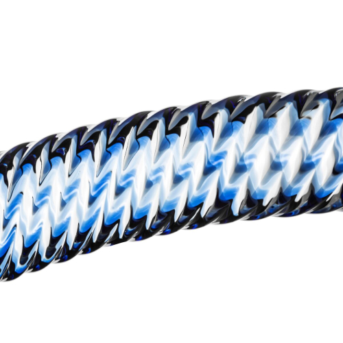 Скляний фалос ребристий Gildo Glass Dildo No. 5 - 3