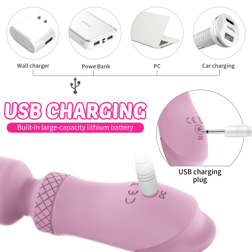 Міні-вібратор-мікрофон лавандовий Every Night Toys Scarlett 10 режимів вібрації - 6
