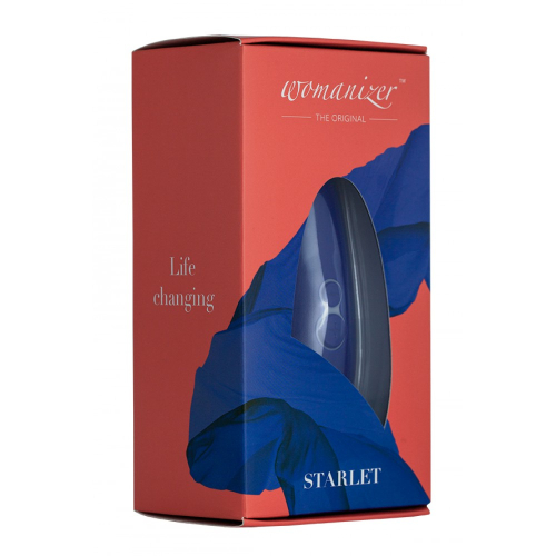 Вакуумный клиторальный стимулятор Starlet 2 голубой сапфир Womanizer - 6