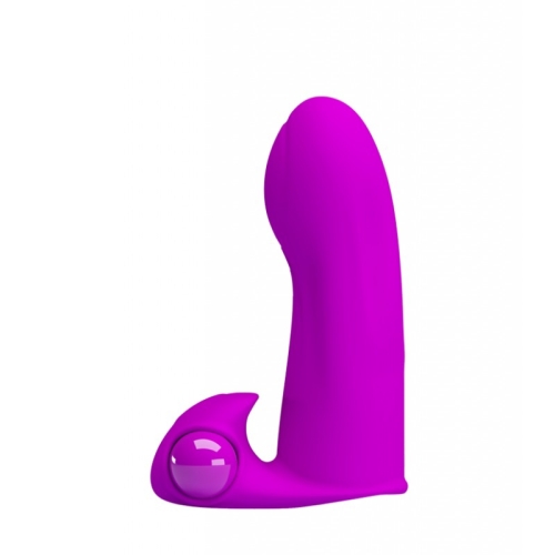 Вібратор на палець для клітора фіолетовий LYBAILE Fingering Vibrator Maxwell - 2