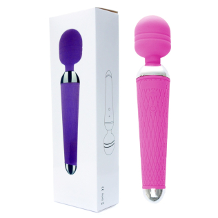 Вибромассажер пульсатор Ванд фиолетового цвета BOSS of TOYS Massager Power Wand