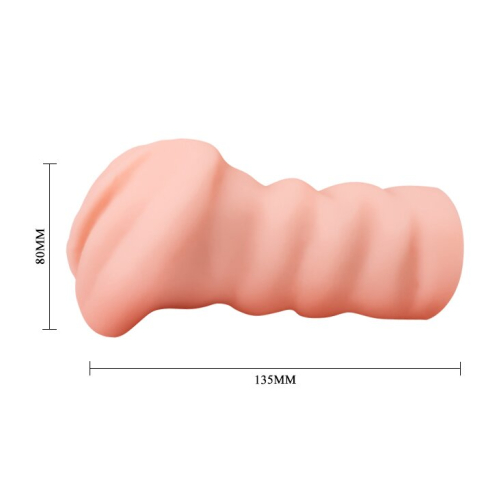 Мастурбатор-вагина из киберкожи Crazy Bull Leila BM-009132U - 5