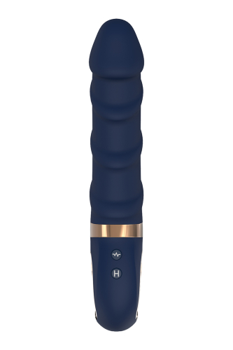 Вибратор с функцией нагрева черного цвета Dream Toys GODDESS COLLECTION BELENOS - 4