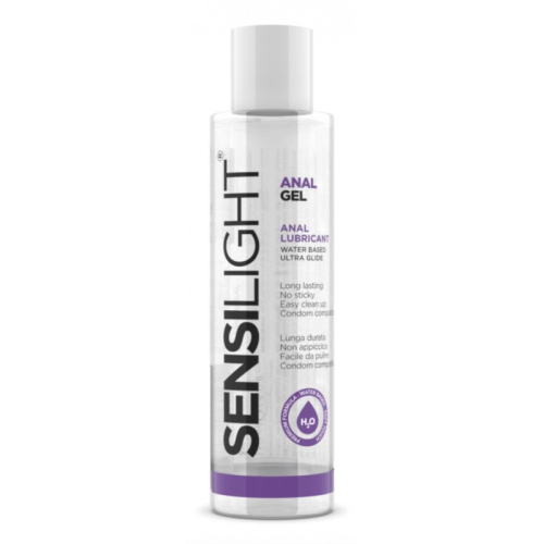 Анальний лубрикант, що зволожує на водній основі Intimateline Sensilight Anal Gel 150мл - 1