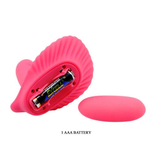 Вибратор со стимуляций клитора с пультом ДУ PRETTY LOVE FANCY CLAMSHELL LYBAILE - 9