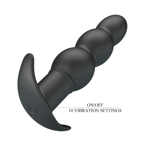 Анальний вібропробка куляста Lybaile PRETTY LOVE Aeaeeas Vibrating Anal Plug - 8