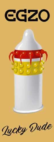 Презервативы EGZO Lucky Dude 1 шт - 2