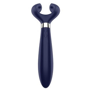 Вибратор для пар многофункциональный синего цвета Satisfyer Endless Fun 