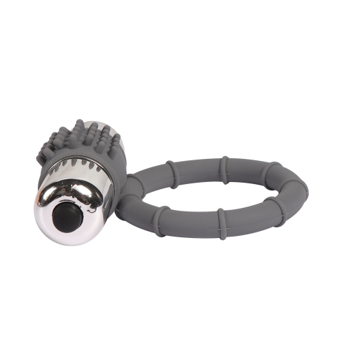 Эрекционное виброкольцо Single bullet cock ring - 5