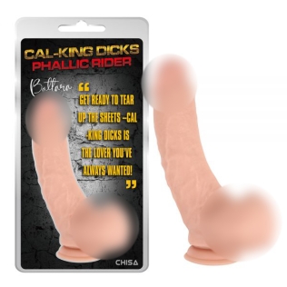 Фаллоимитатор реалистичный на присоске телесного цвета Chisa Phallic Rider