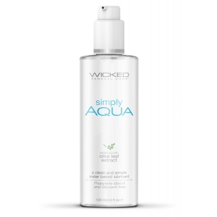 Лубрикант на водній основі Wicked Sensual Care Simply Aqua Lubricant 120 мл