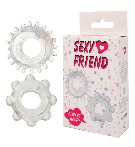 Кольцо эрекционное 2шт Sexy Friend - 1