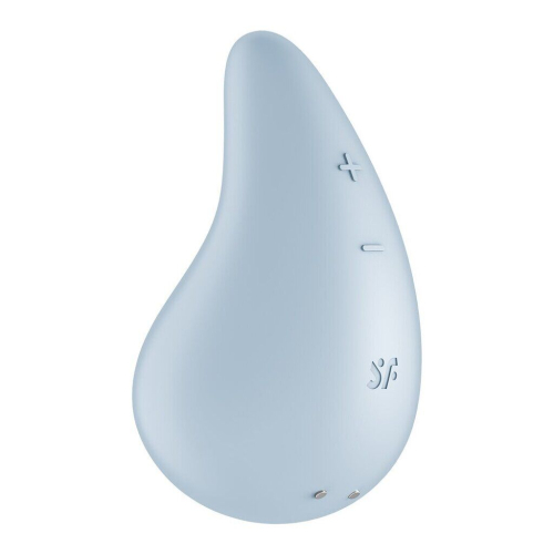 Вибратор для клитора голубой Satisfyer Dew Drop - 3
