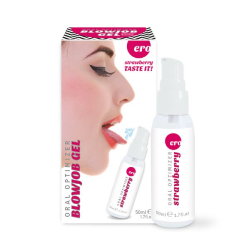 Оральный лубрикант со вкусом клубники HOT Oral Optimizer 50 мл - 2