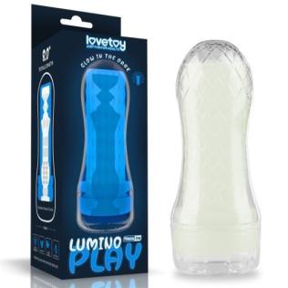 Мастурбатор кишеньковий для члена світиться Lovetoy Lumino Play