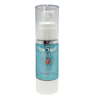 Жидкий вибратор со вкусом клубники Paradise 5th Strong Liquid Vibration 30 мл
