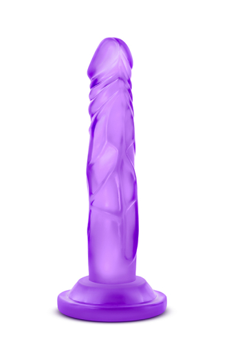 Фалоімітатор реалістичний на присоску фіолетовий Blush NATURALLY YOURS 5inch MINI COCK - 4