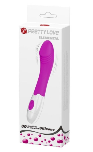 Вибромассажер для точки G розовый Pretty Love ELEMENTAL - 1