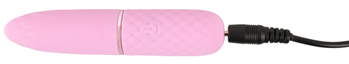 Вибропуля с заостренным кончиком для клитора розового цвета Soft Silicone Cuties - 6