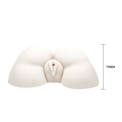Вагина-мастурбатор с вибрацией вес 930 г разм 70x195x195 - 8