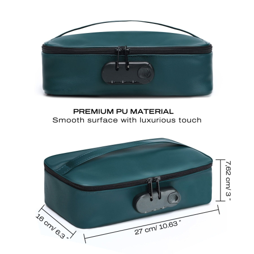 Кейс для іграшок зеленого кольору Dorcel Discreet box - 6