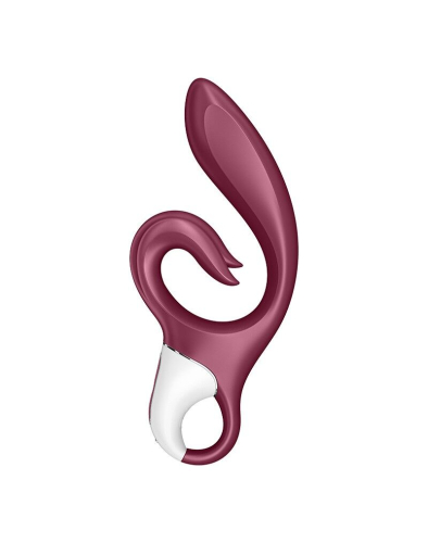 Вибратор с отростком для клитора красного цвета Satisfyer Love Me - 3