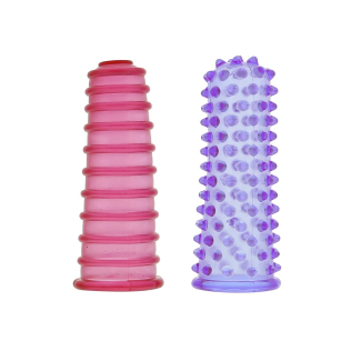 Вібратор на палець для стимуляції ерогенних зон без вібрації Dream Toys 2 штуки