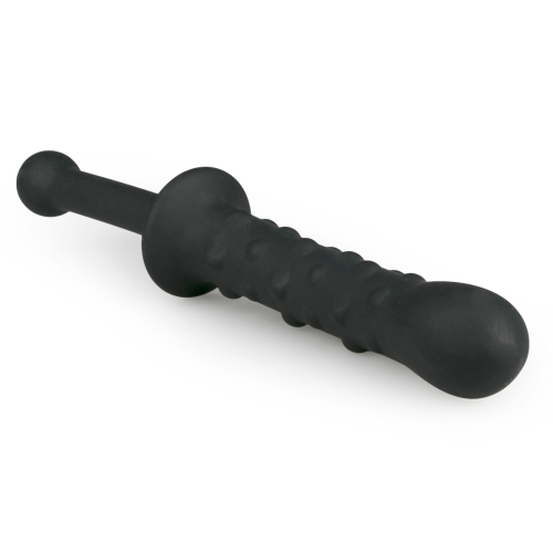 Фалоімітатор не реалістичний із ручкою чорного кольору EasyToys The Handler - 2