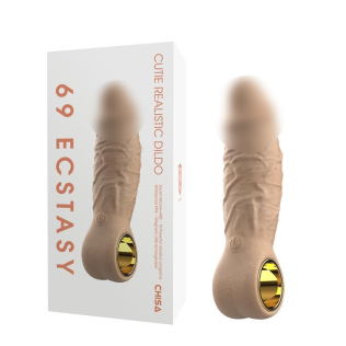 Вібратор реалістичний тілесного кольору Chisa Cutie Realistic Dildo