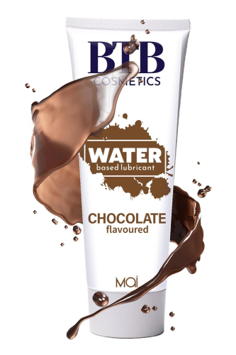 Лубрикант на водной основе с ароматом шоколада Mai BTB Flavored Chocolate 100 мл - 4