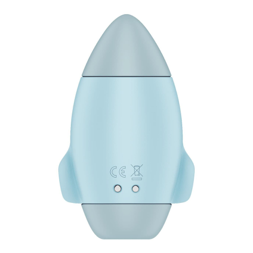 Вакуумний вібратор синього кольору Satisfyer Mission Control - 5